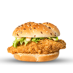 Fresh Chicken Fillet Burger 