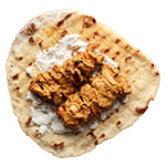 Chicken Tikka With Nan 