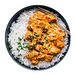 Chicken Tikka With Rice 
