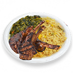 Lamb Chops With Rice 